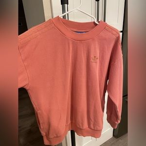 Adidas Longline Waffle Knit Sweatshirt S